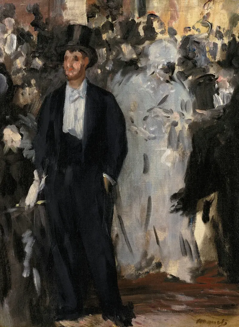 Operní bál, Édouard Manet
