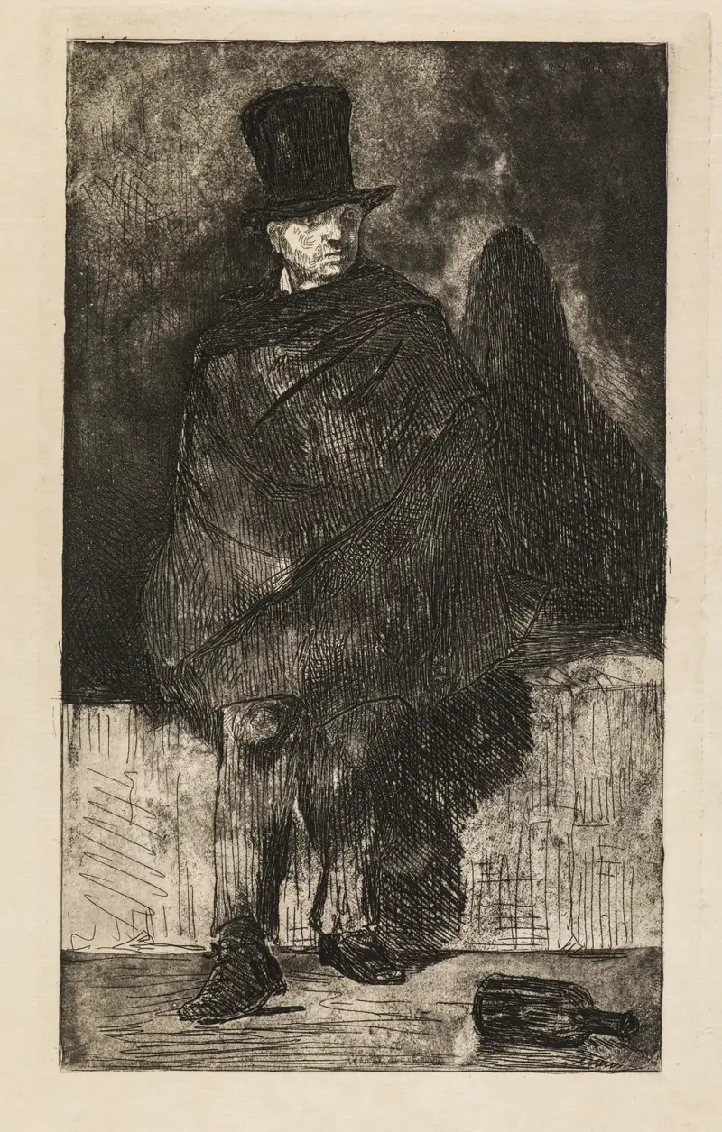 Pijak absyntu, Édouard Manet
