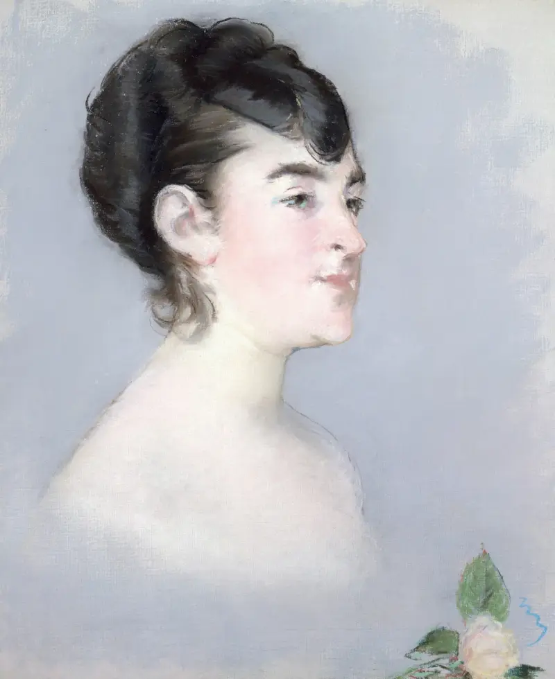 Mademoiselle Isabelle Lemonnier (1857–1926) av Édouard Manet