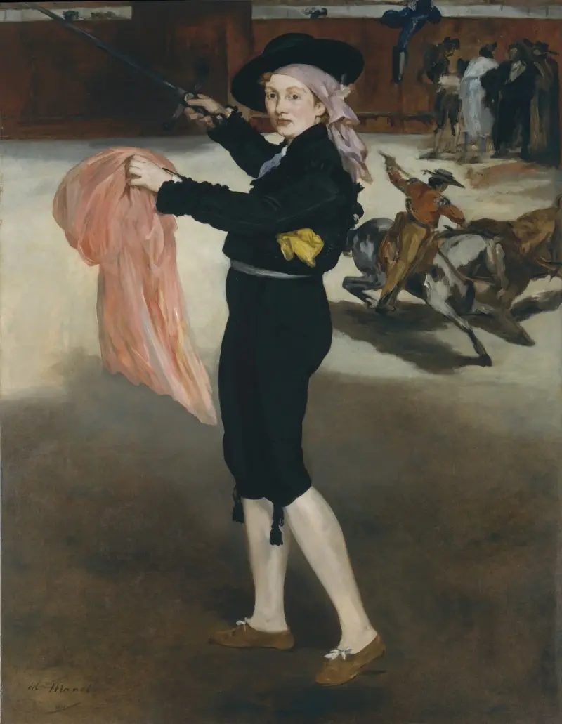 Mademoiselle V. . . im Kostüm eines Espada von Édouard Manet