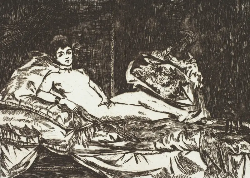Olympia, 1867 – Nr. 3 von Édouard Manet