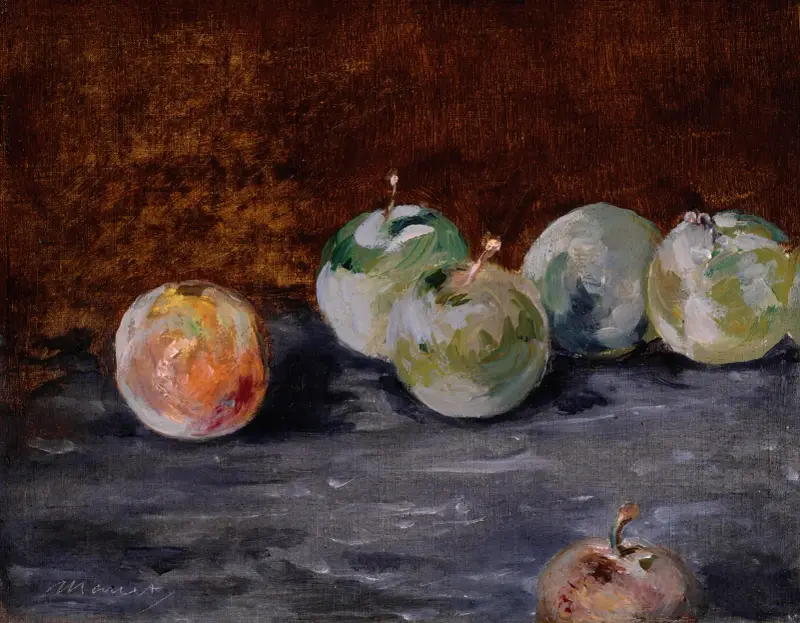 Śliwki, Édouard Manet