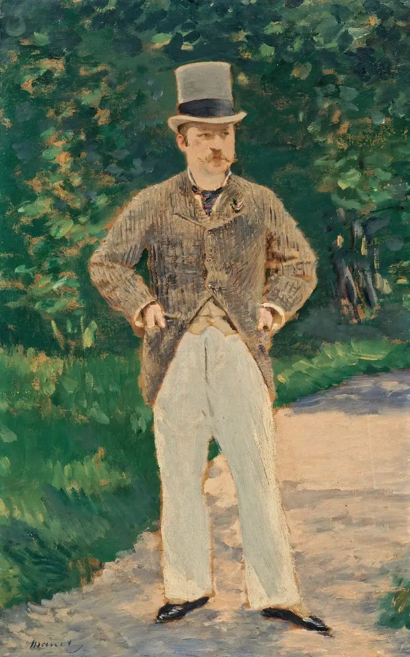 Porträtt av Monsieur Brun av Édouard Manet