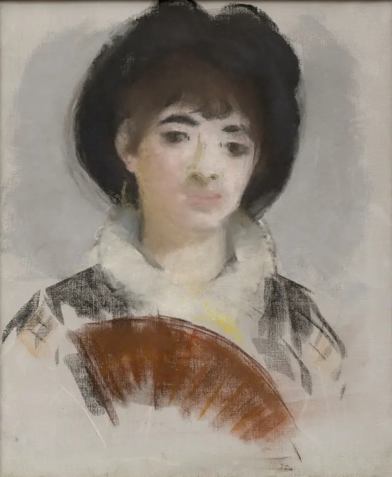 Porträtt av grevinnan Albazzi av Édouard Manet