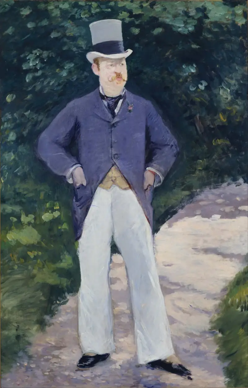 Porträtt av monsieur Brun av Édouard Manet