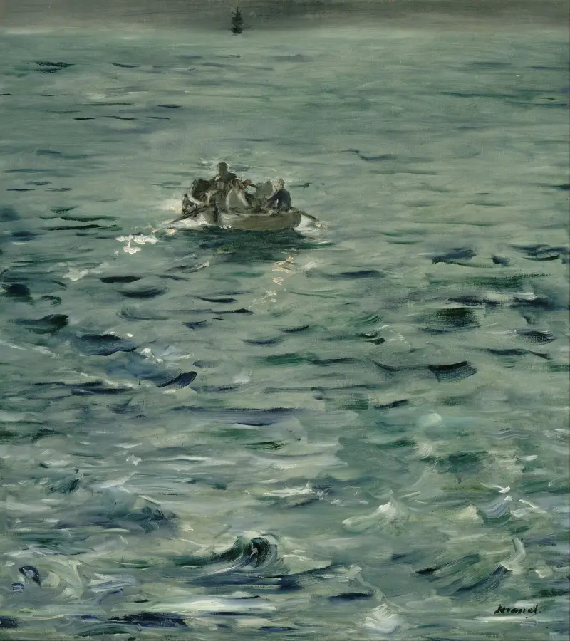 Rocheforts Flucht, 1881 – Nr. 1 von Édouard Manet