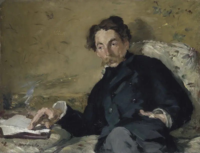 Stéphane Mallarmé av Édouard Manet