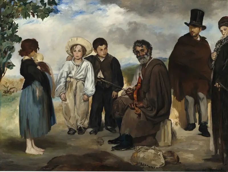 Der alte Musiker von Édouard Manet