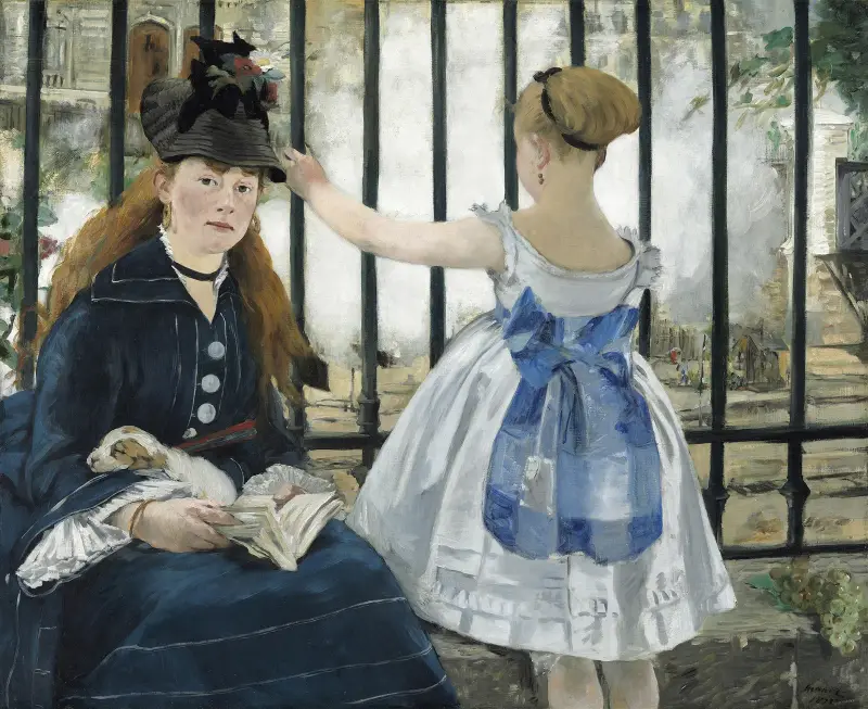 Kolej żelazna, Édouard Manet