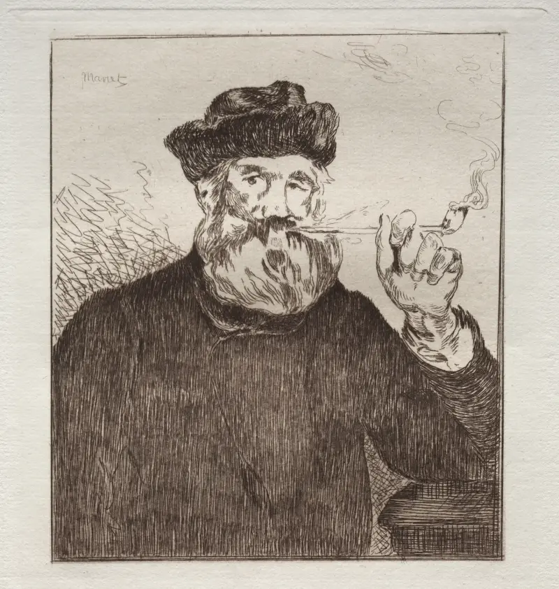 The Smoker, 1866 – nr 2 av Édouard Manet
