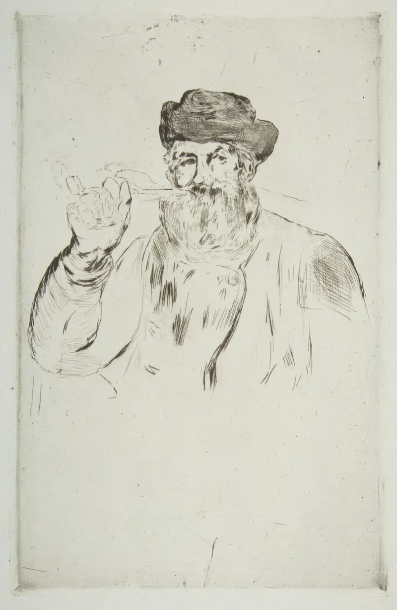 The Smoker (Le Fumeur), 1879 av Édouard Manet