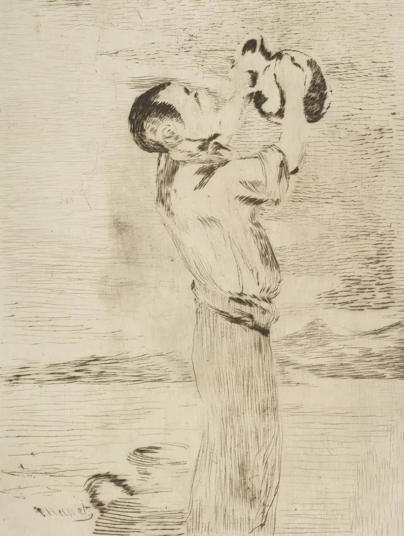 The Water Drinker av Édouard Manet