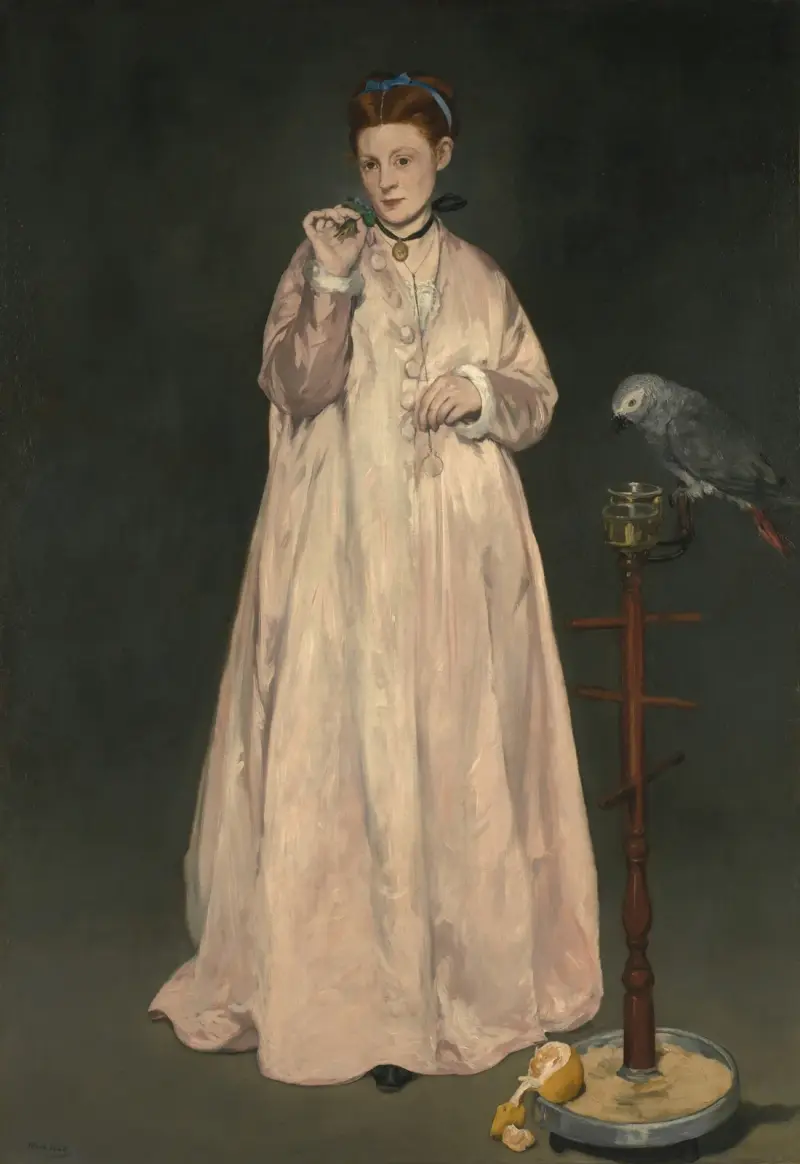 Junge Dame im Jahr 1866 von Édouard Manet
