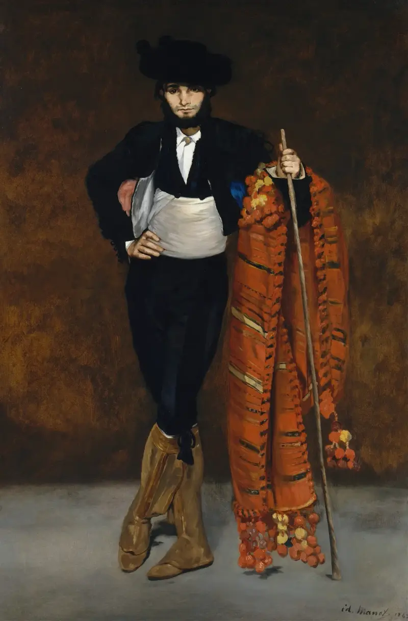 Ung man i majodräkt av Édouard Manet