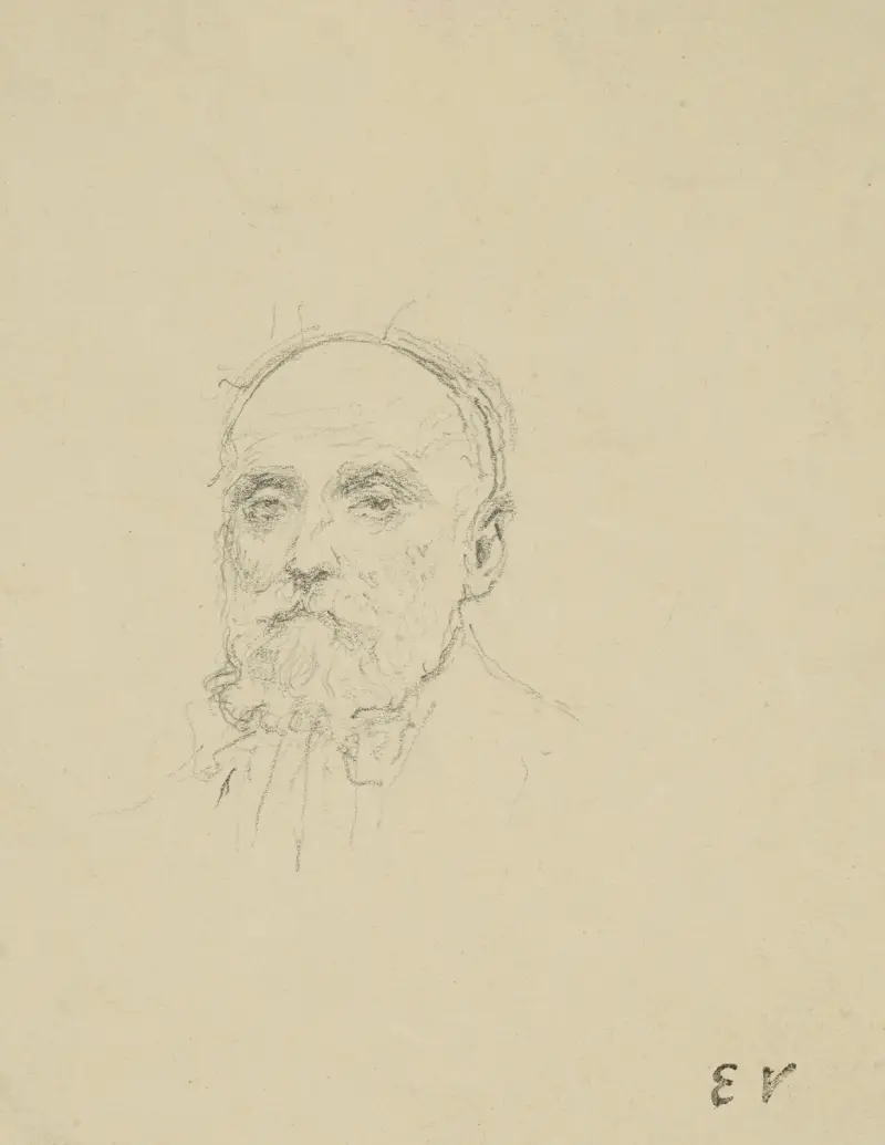 Autoportrait av Édouard Vuillard