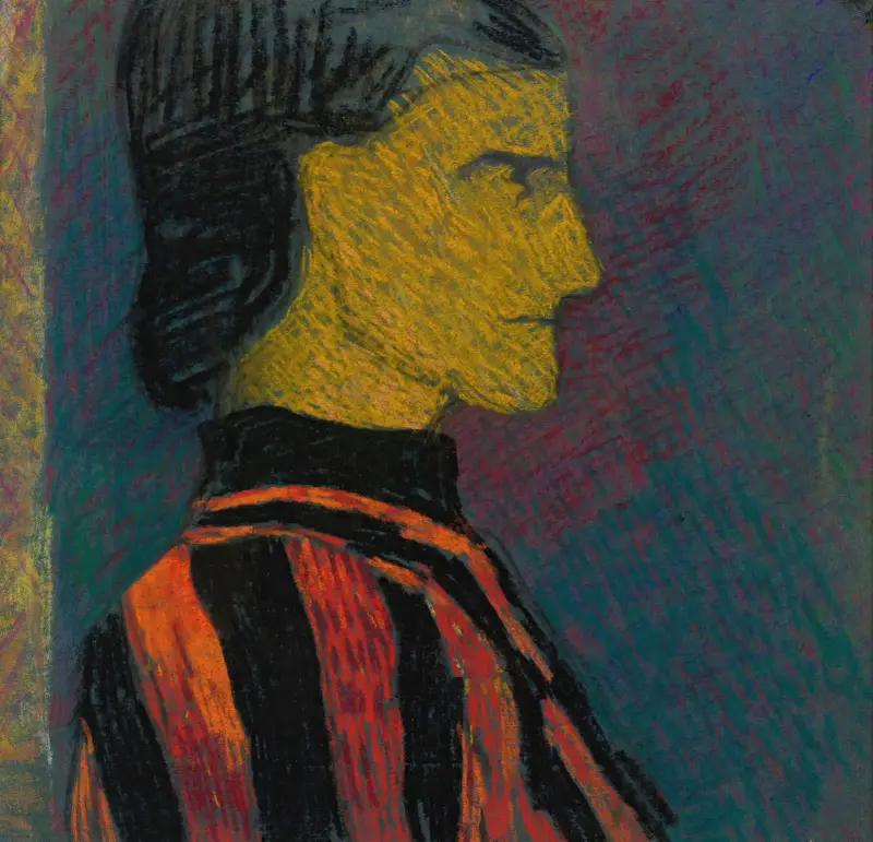 Büste eines Mannes im Anzug von Édouard Vuillard