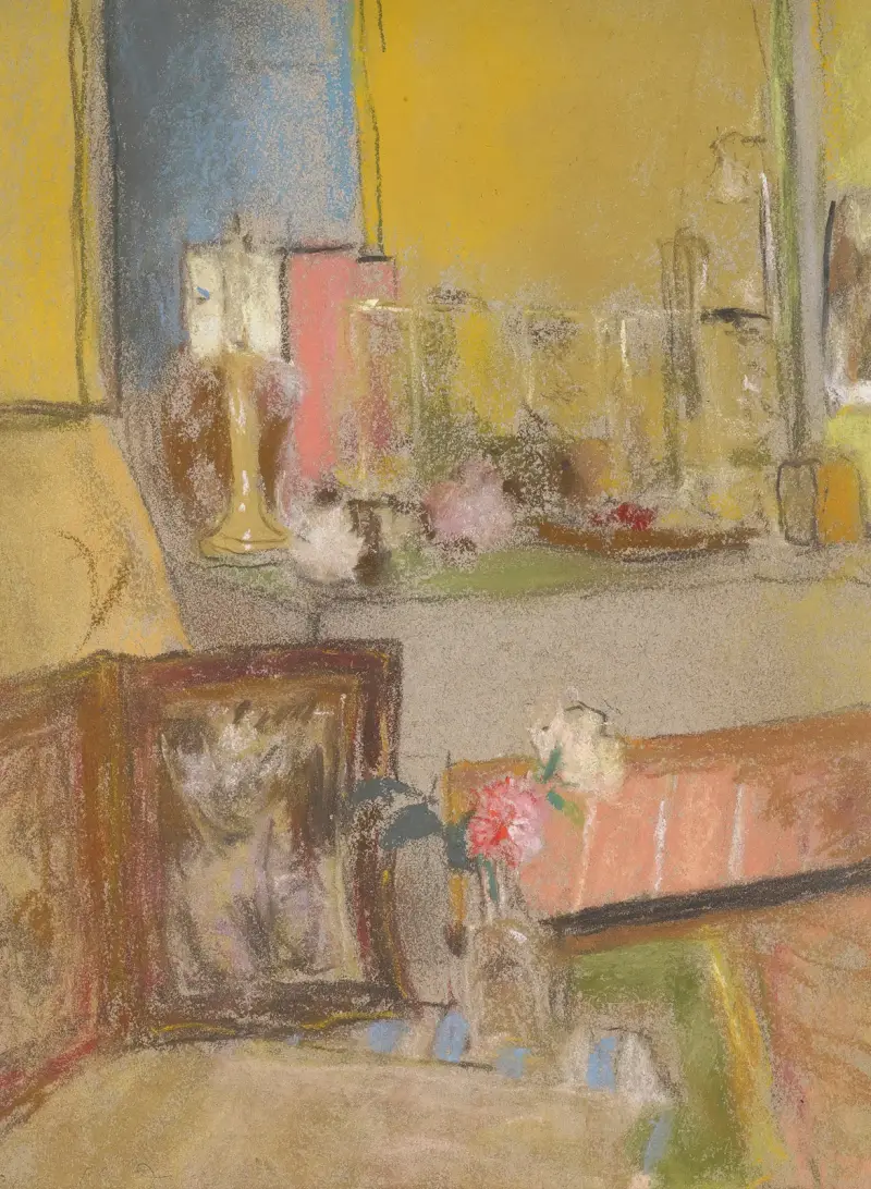 Spiselhörna i Les Clayes av Édouard Vuillard