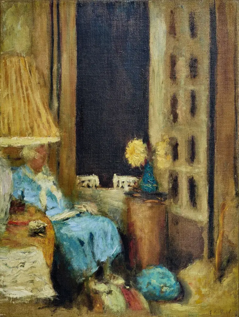 Öppet fönster mot natten av Édouard Vuillard
