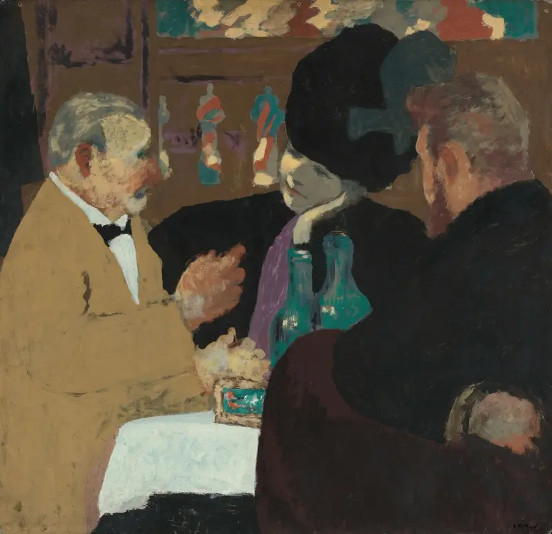 Przyjemnościowe towarzystwo, Édouard Vuillard