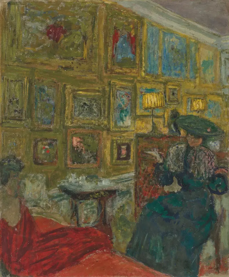 Die Besucherin von Édouard Vuillard