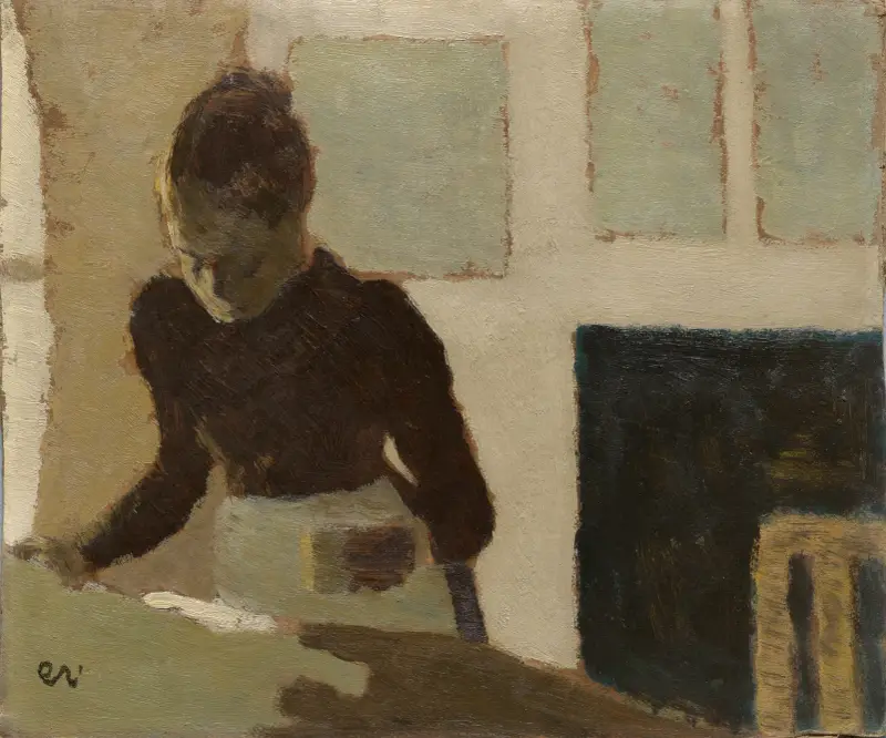 Laundress av Édouard Vuillard