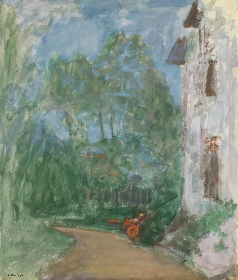 Cesta před domem, Édouard Vuillard