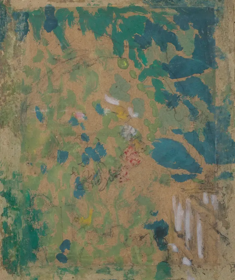 Der Garten der Closerie des Genêts von Édouard Vuillard