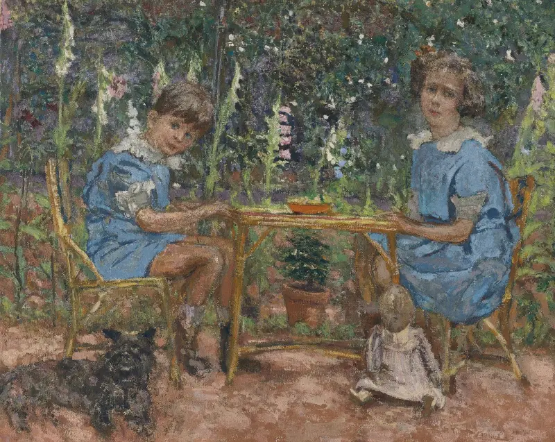Barnen Bassiano av Édouard Vuillard