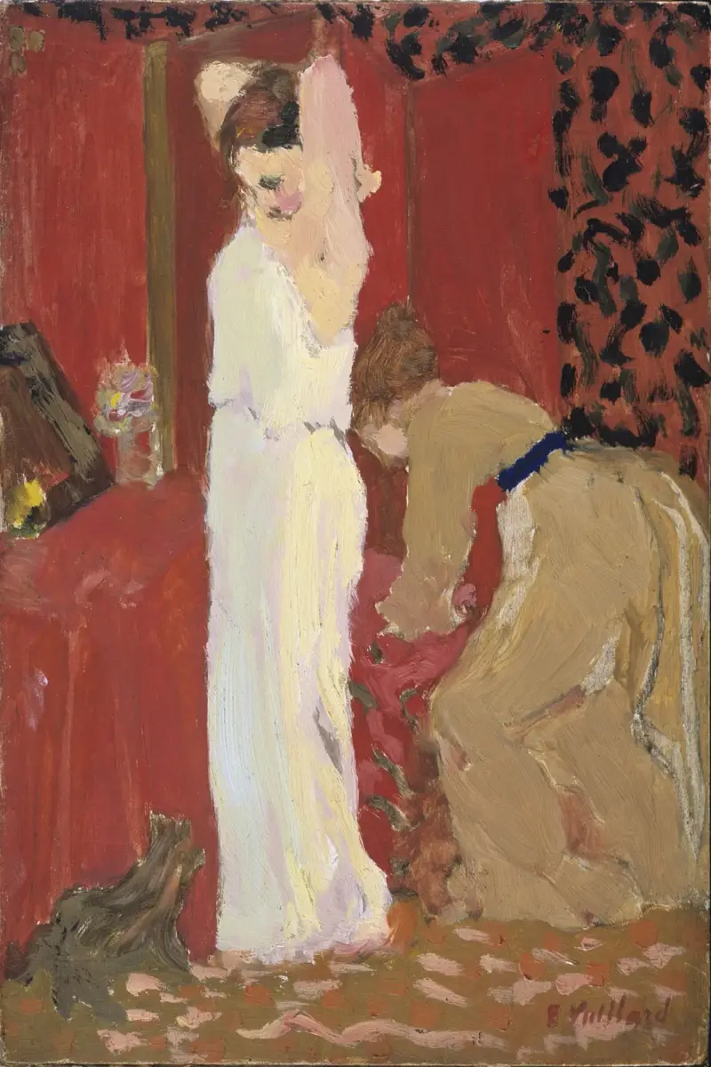 L’Essayage av Édouard Vuillard