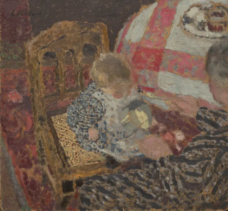 Oběd (Annette a její babička), Édouard Vuillard