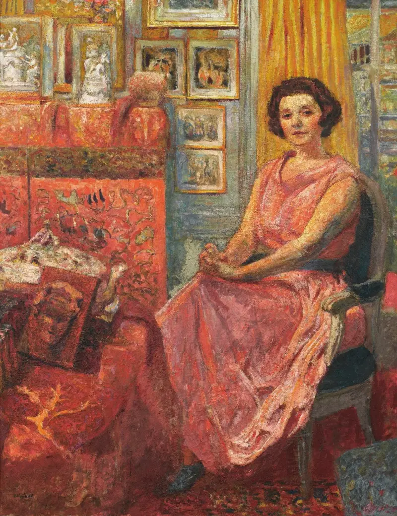Madame Reine Bénard av Édouard Vuillard