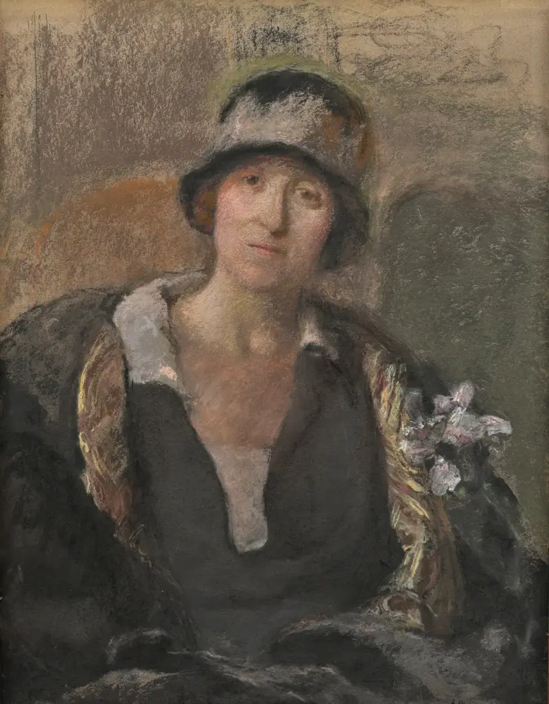 Porträtt av Juliette Weil av Édouard Vuillard
