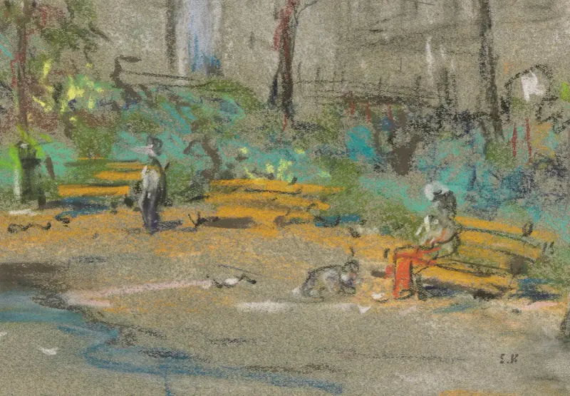 Square Berlioz av Édouard Vuillard