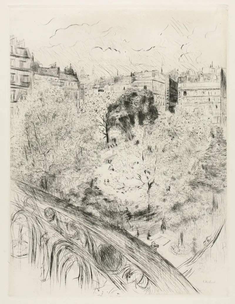 Place Vintimille, 1937, Édouard Vuillard