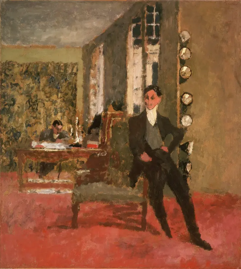Konsthandlarna (bröderna Bernheim-Jeune) av Édouard Vuillard