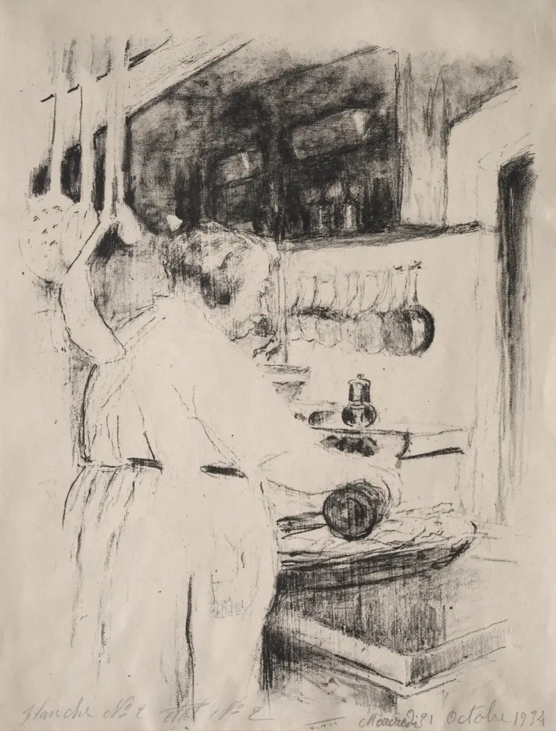 The Cook, 1934 av Édouard Vuillard