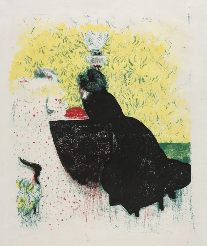 De två svägerskorna av Édouard Vuillard