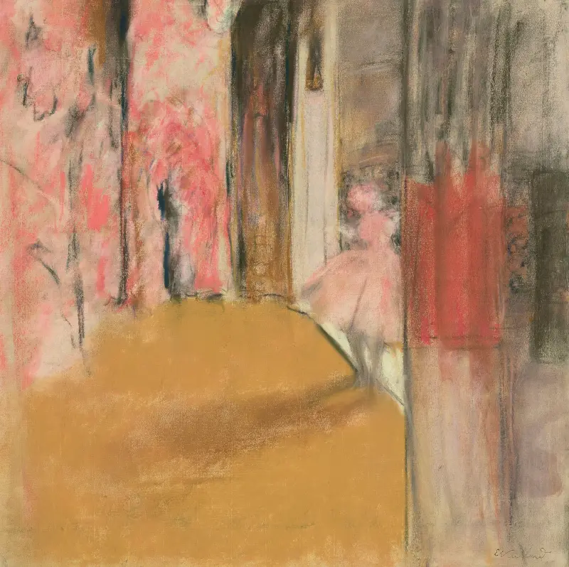 Yvonne Printemps i L'Illusionniste (studie) av Édouard Vuillard