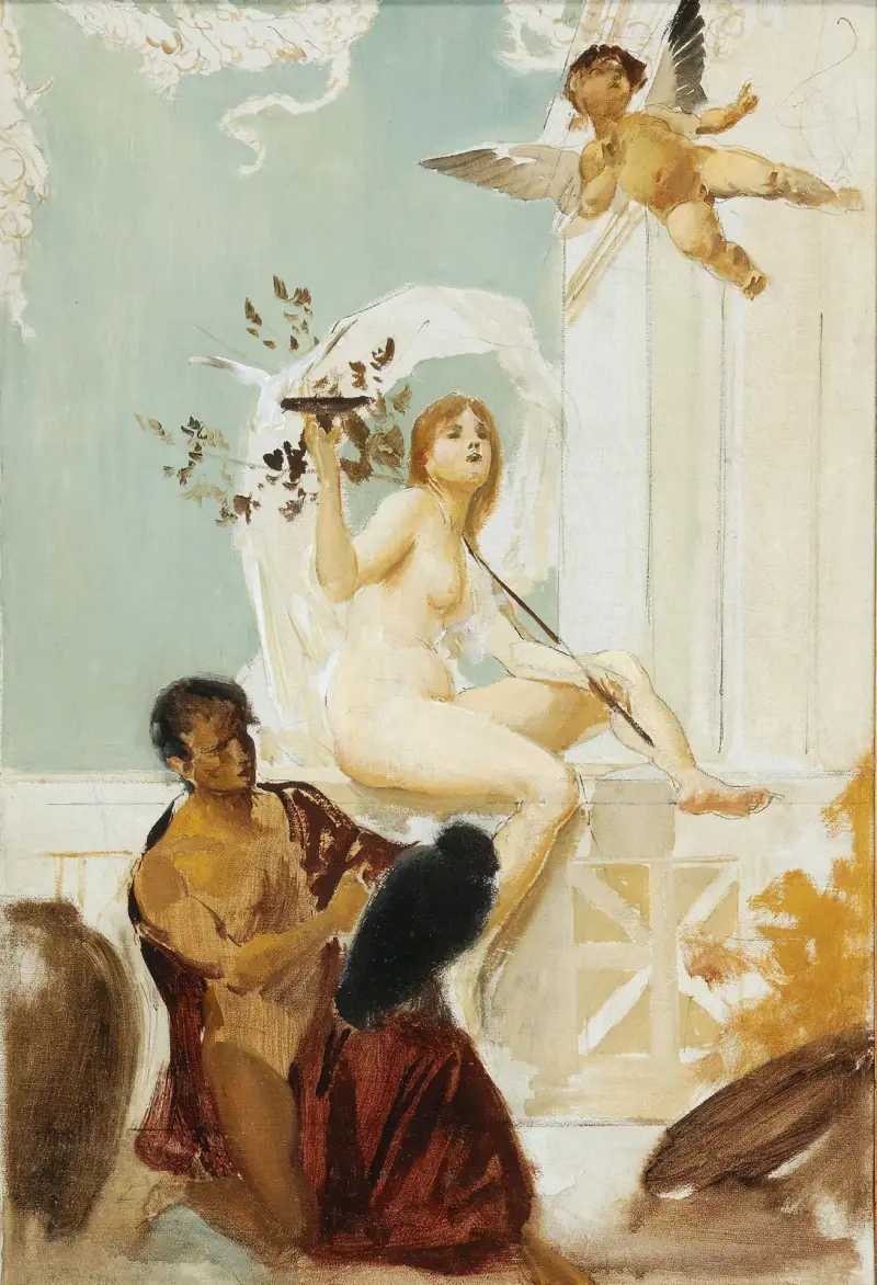 Allegorie von Eduard Veith