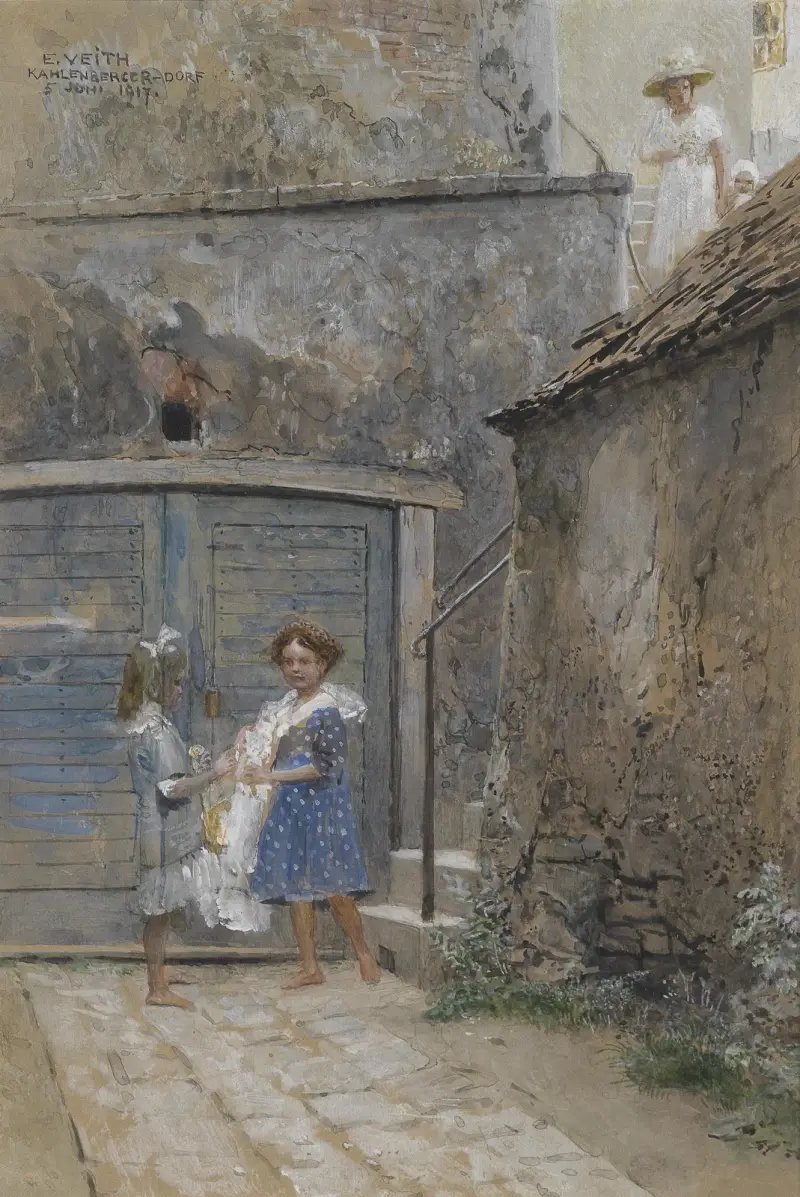 Kahlenbergerdorf von Eduard Veith