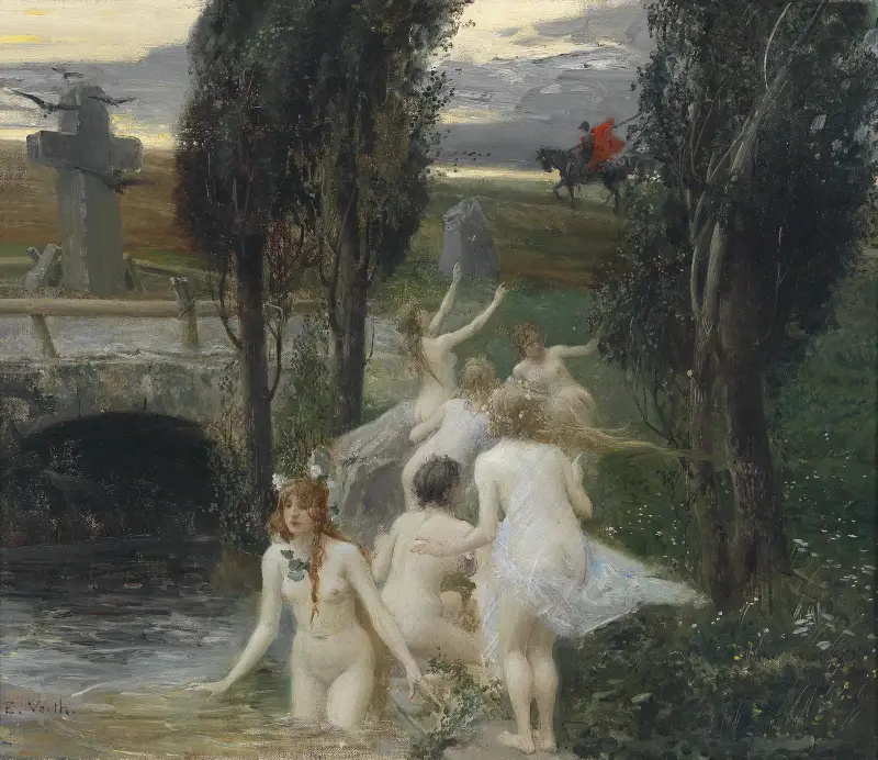 Nereiden von Eduard Veith