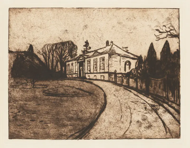 Das Haus von Edvard Munch