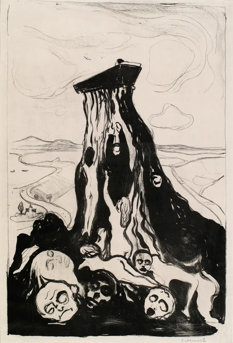Trauermarsch von Edvard Munch
