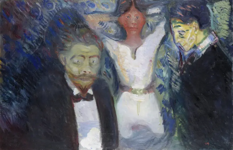 Jealousy av Edvard Munch