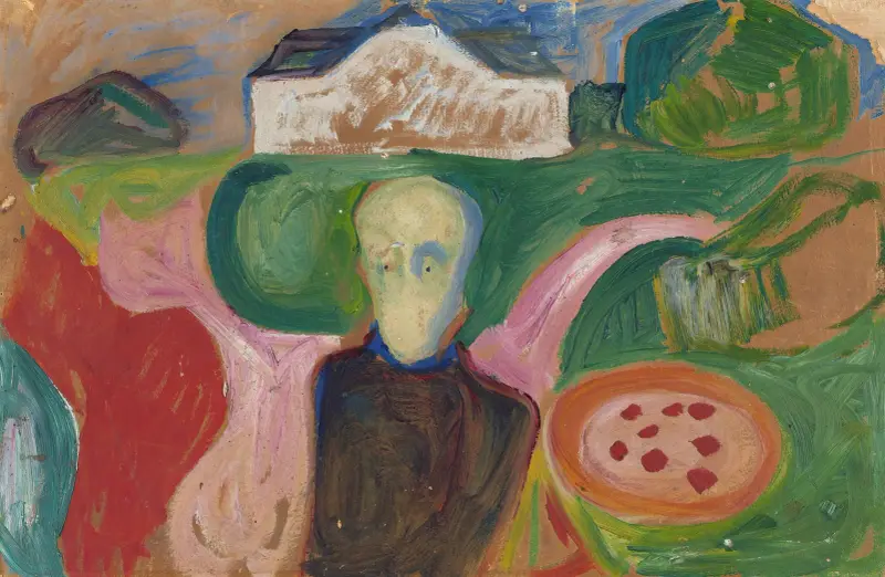Landowner in the Park av Edvard Munch