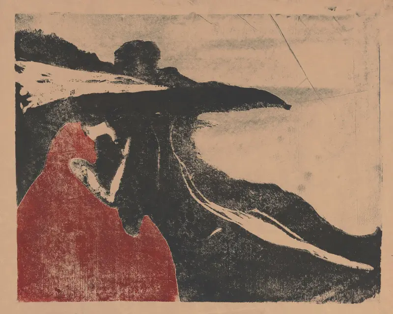 Melancholie II von Edvard Munch