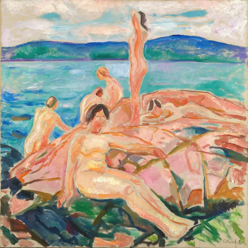 Midsummer av Edvard Munch