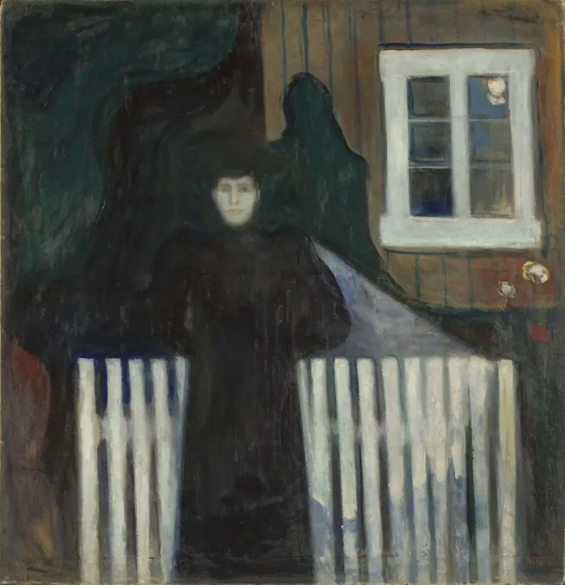 Moonlight, 1893 av Edvard Munch
