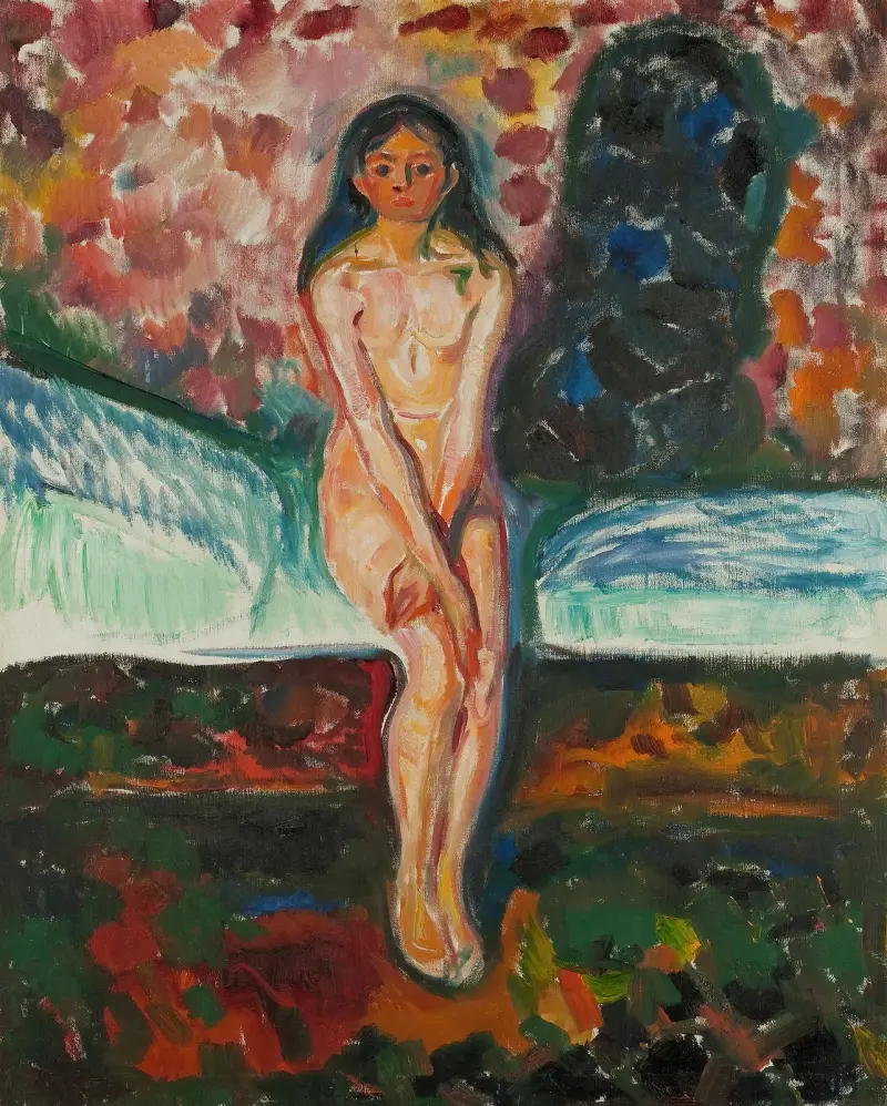 Pubertät, 1914 von Edvard Munch