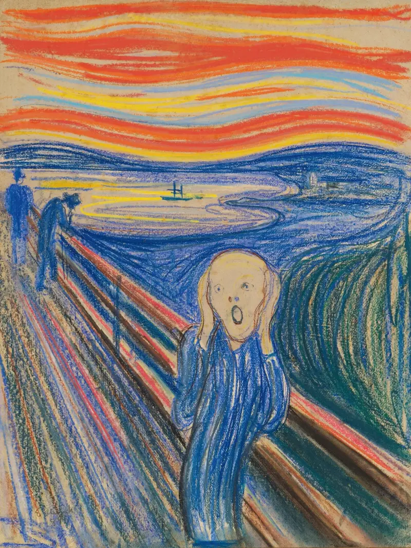 Skriet av Edvard Munch